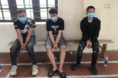 Bốn người Trung Quốc chạy trốn từ TP Vĩnh Yên về huyện Lập Thạch