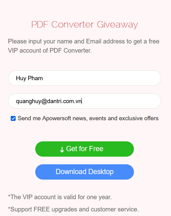 Phần mềm chuyên nghiệp xử lý file PDF giá 39,95 USD, đang được miễn phí - 1 Phần mềm chuyên nghiệp xử lý file PDF giá 39,95 USD, đang được miễn phí - 1