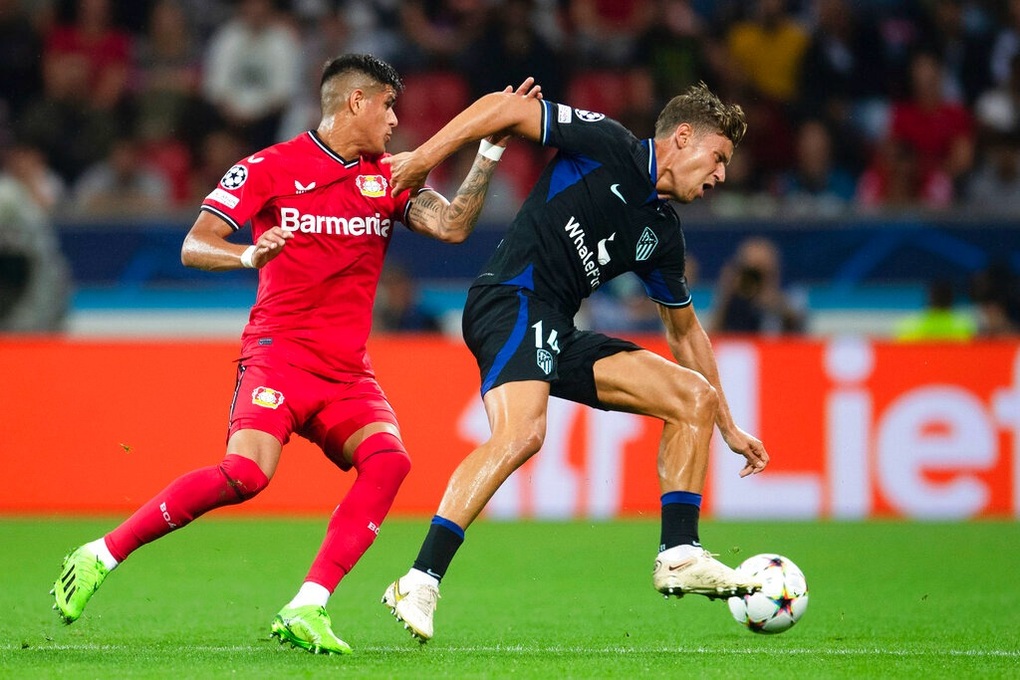 Leverkusen hạ gục Atletico, Club Brugge thắng đậm Porto - 2 Leverkusen hạ gục Atletico, Club Brugge thắng đậm Porto - 2
