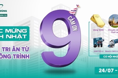 Chương trình sinh nhật 9 tuổi của Kết Nối Tiêu Dùng: “Cảm ơn 9! Lời tri ân từ vạn công trình”