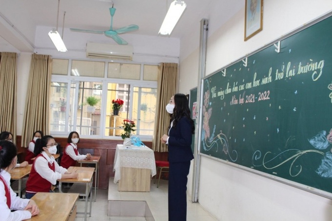 TP. Hà Nội diễn tập đón học sinh trở lại trường học.