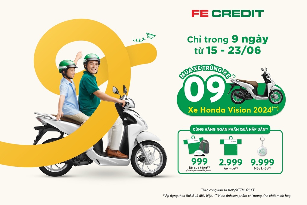 9 ngày vàng - Ngập tràn ưu đãi với FE CREDIT - 1 9 ngày vàng - Ngập tràn ưu đãi với FE CREDIT - 1
