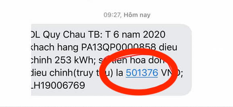 Hóa đơn tiền điện 16 triệu đồng: Sai sót của 3 bộ phận - 2 Hóa đơn tiền điện 16 triệu đồng: Sai sót của 3 bộ phận - 2