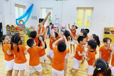 Hàng loạt trường mầm non hưởng ứng chiến dịch cải thiện không khí của Mamachi