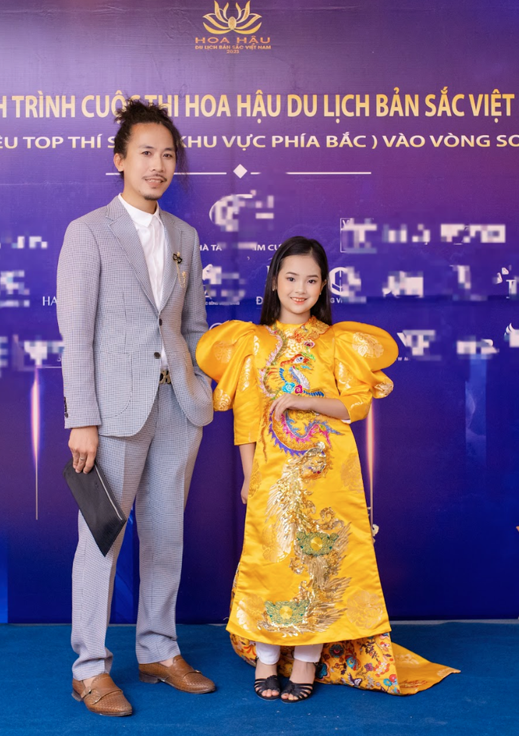 Quán quân Đại sứ Áo dài Trẻ em Việt Nam nổi bật tại sự kiện - 2 Quán quân Đại sứ Áo dài Trẻ em Việt Nam nổi bật tại sự kiện - 2