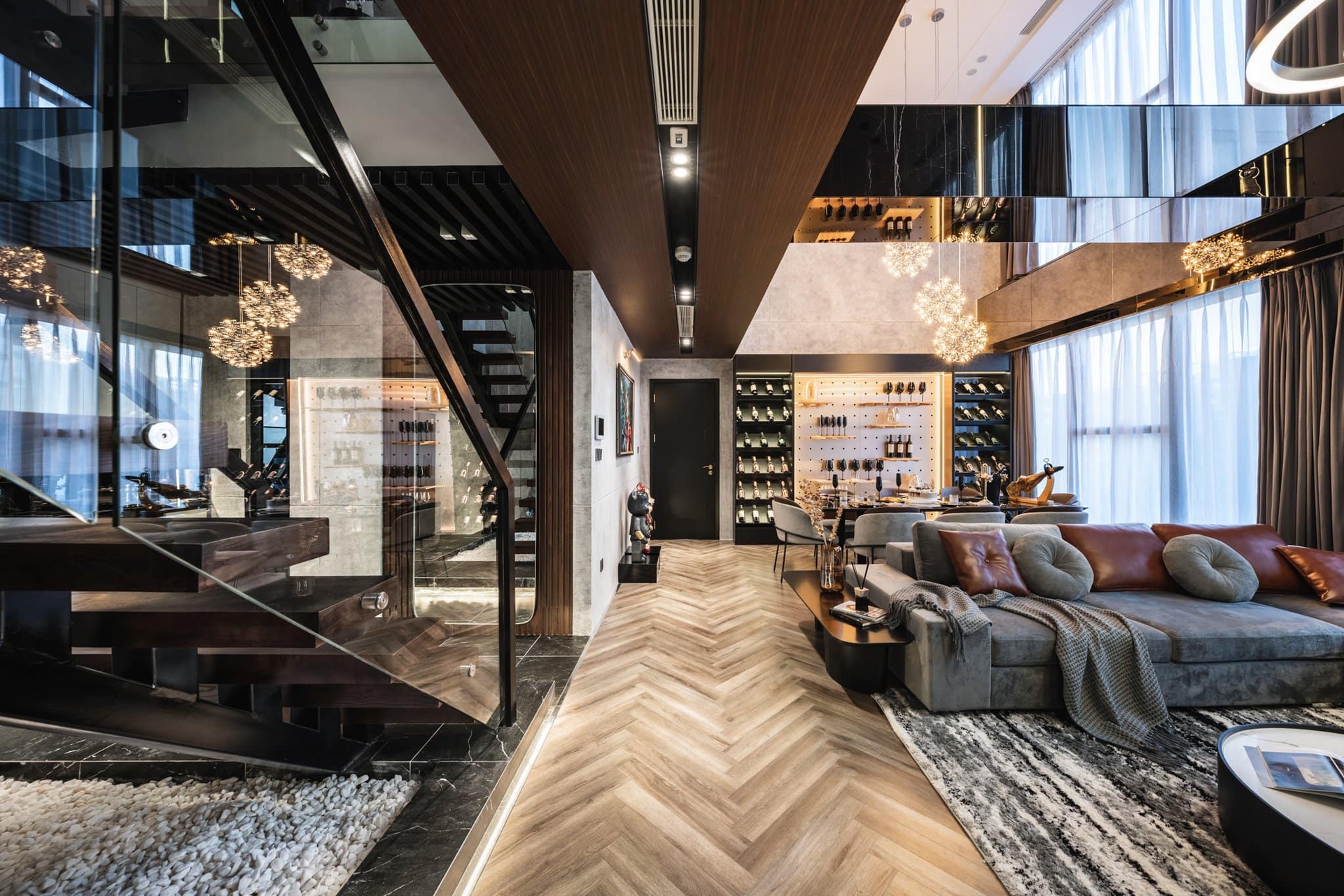 Choáng ngợp với nội thất căn duplex của 9x Hà Nội - 2