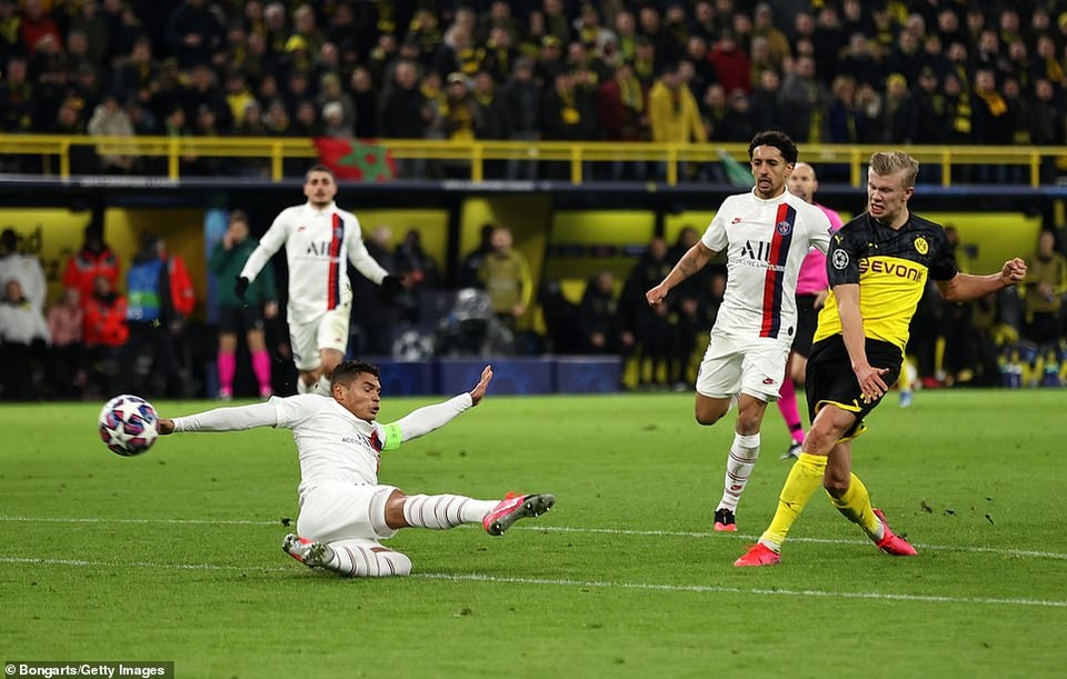 Haaland che mờ Neymar, Dortmund quật ngã PSG - 5 Haaland che mờ Neymar, Dortmund quật ngã PSG - 5