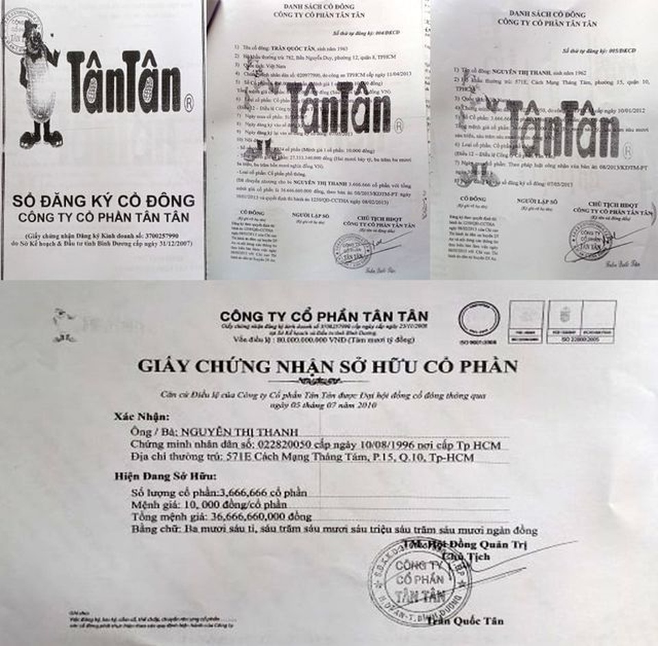 Vụ chây ì gần 50 tỷ tiền thuế: Đề nghị khởi tố cổ đông sáng lập Công ty! - 5 Vụ chây ì gần 50 tỷ tiền thuế: Đề nghị khởi tố cổ đông sáng lập Công ty! - 5