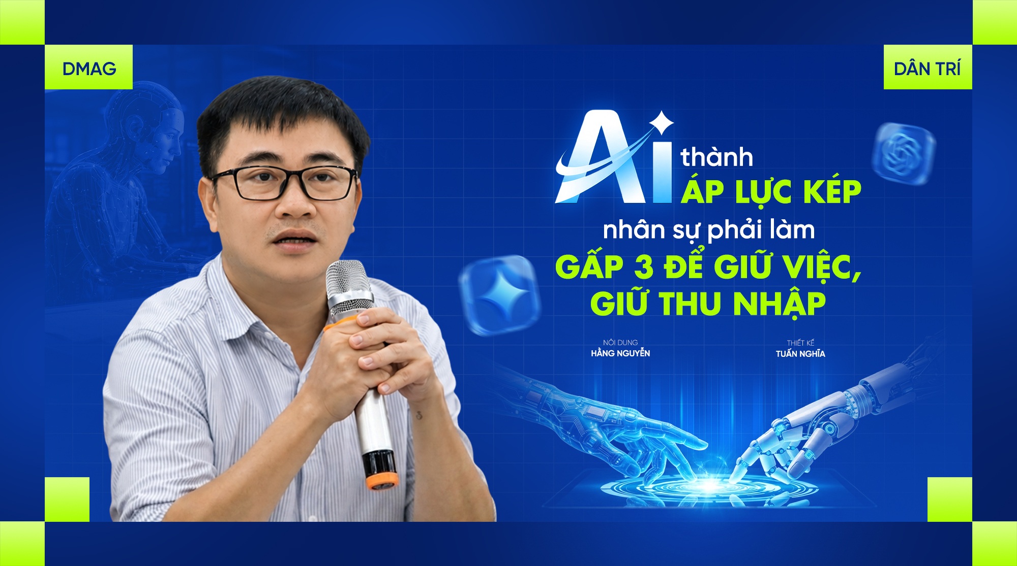 AI thành áp lực kép, nhân sự phải làm gấp 3 để giữ việc, giữ thu nhập