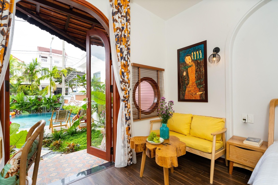 Chủ nhà ở Hội An chi 1,7 tỷ đồng xây dựng nhà phố sân vườn đẹp nên thơ - 6 Chủ nhà ở Hội An chi 1,7 tỷ đồng xây dựng nhà phố sân vườn đẹp nên thơ - 6