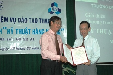 Lần đầu tiên đào tạo thạc sỹ Kỹ thuật Hàng không