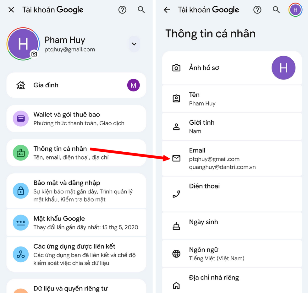 Hướng dẫn cách đổi địa chỉ hộp thư Gmail, vẫn giữ nguyên mọi dữ liệu - 2