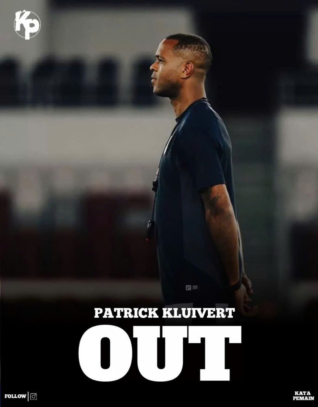 Indonesiske fans sinte og vil sparke trener Partrick Kluivert snart - 1 CĐV Indonesia phẫn nộ, muốn sớm sa thải HLV Partrick Kluivert - 1
