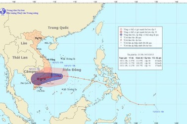 Vào vùng biển nước ta, áp thấp nhiệt đới bất ngờ mạnh thãnh bão