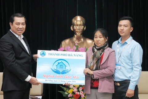 Đà Nẵng trao nhà tình nghĩa đến gia đình liệt sĩ hải chiến Trường Sa