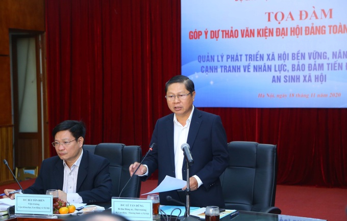 Nâng cao năng lực cạnh tranh về nhân lực, đảm bảo công bằng ASXH - Ảnh 1. Nâng cao năng lực cạnh tranh về nhân lực, đảm bảo công bằng ASXH - Ảnh 1.