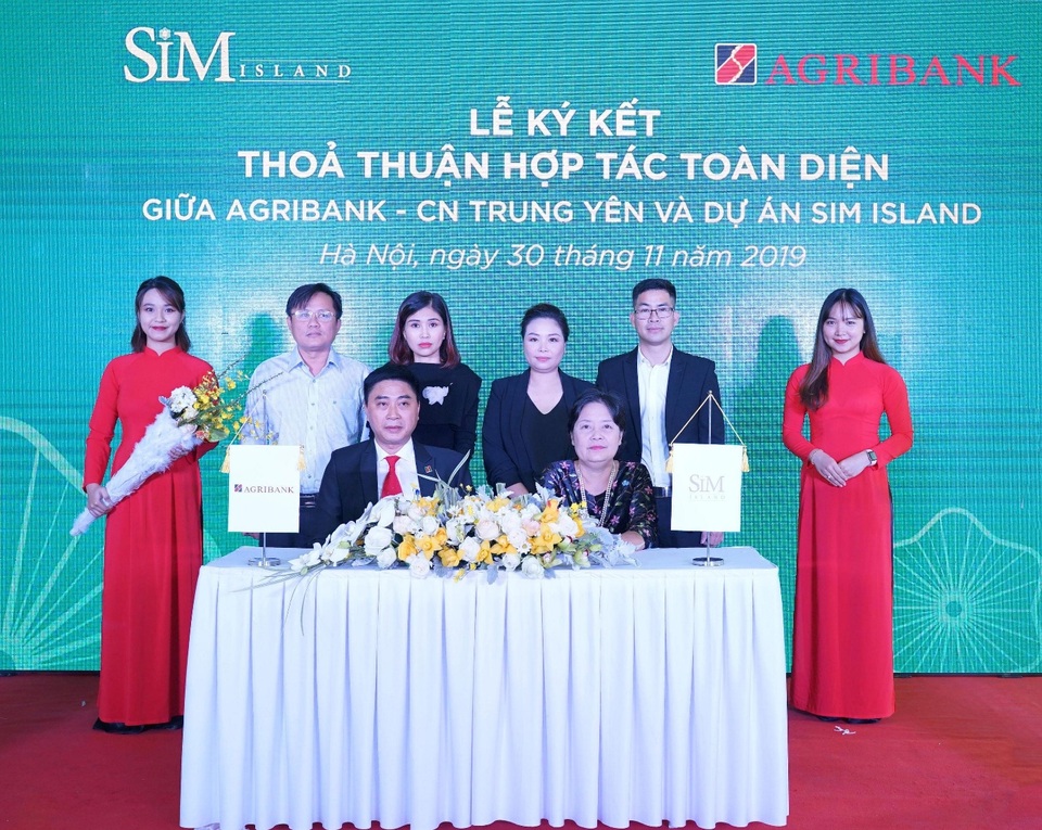 Sim Island ký kết thoả thuận hợp tác toàn diện với Ngân hàng Agribank - 1 Sim Island ký kết thoả thuận hợp tác toàn diện với Ngân hàng Agribank - 1