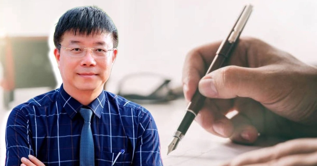 Lá thư ngỏ cảm động của thầy hiệu trưởng gửi học sinh thi vào lớp 10
