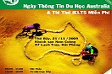 “Ngày Thông tin du học Australia & Thi thử IELTS” tại Hải Phòng
