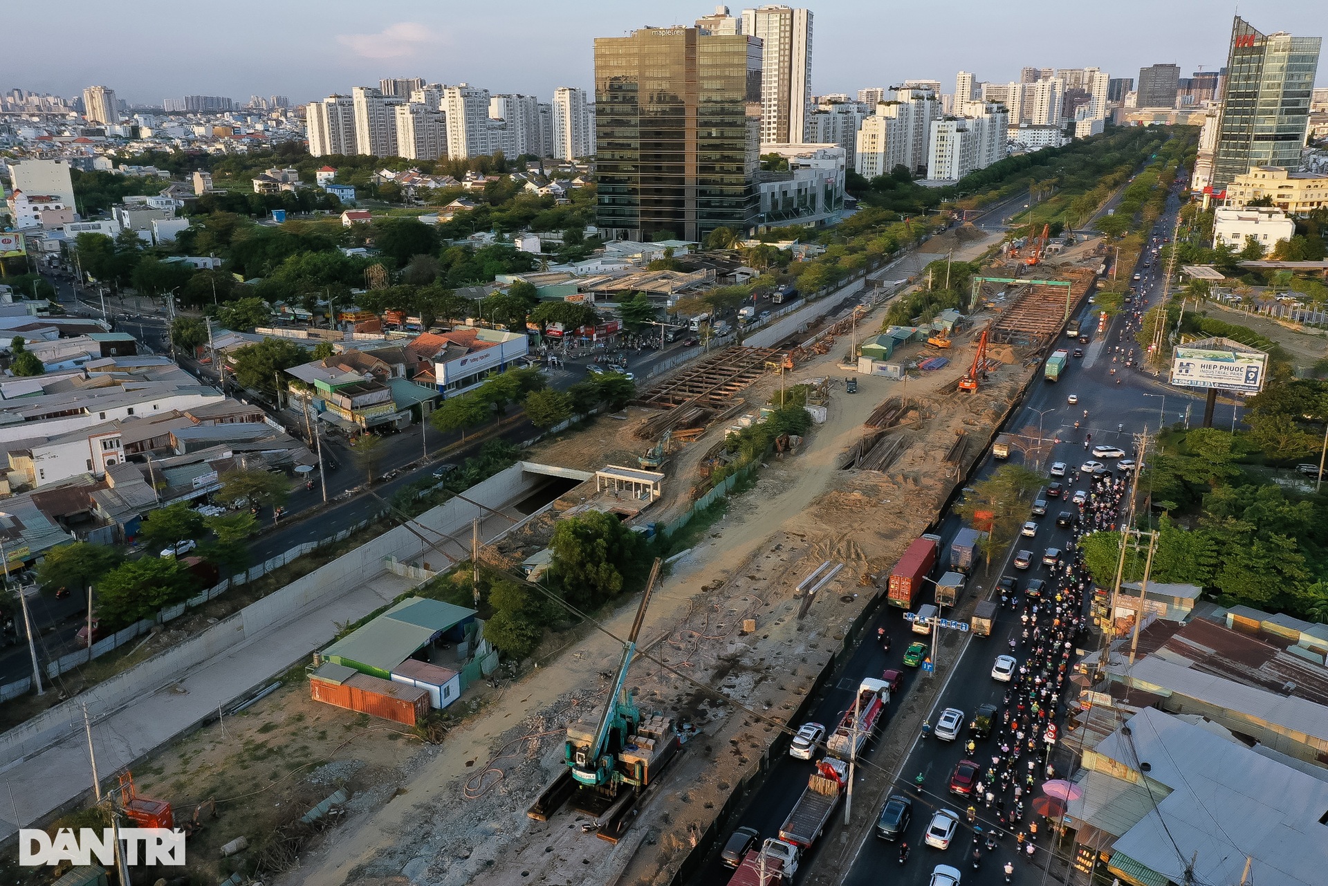 5 proyectos clave de tráfico en la ciudad de Ho Chi Minh antes del 30 al 4 de abril