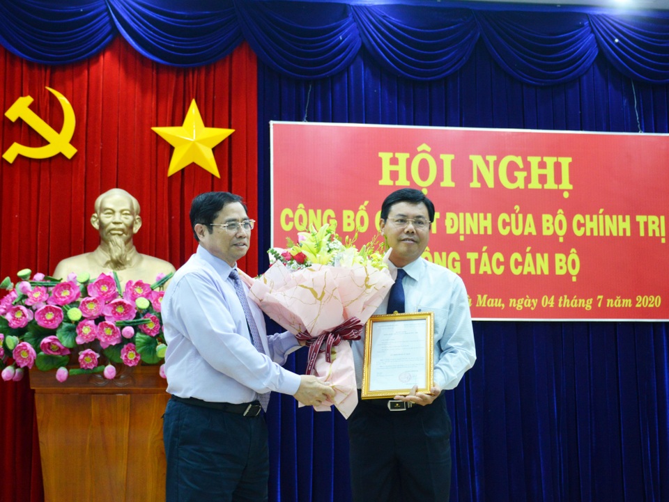 Ông Nguyễn Tiến Hải làm Bí thư Tỉnh ủy Cà Mau - 1 Ông Nguyễn Tiến Hải làm Bí thư Tỉnh ủy Cà Mau - 1