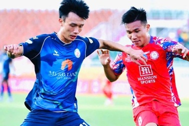 CLB Bình Định rơi xuống cuối bảng V-League, SL Nghệ An trụ hạng
