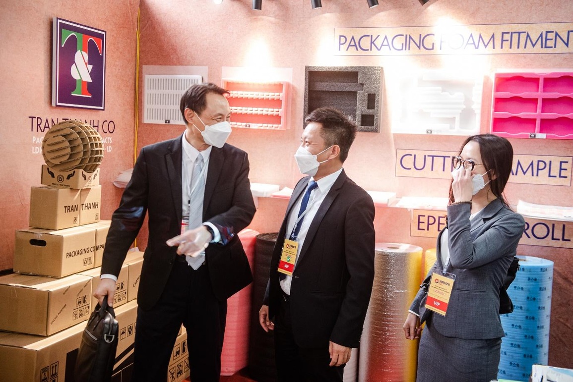 Công ty TNHH Trần Thành giới thiệu sản phẩm Carton box, EPE Foam tại VIMEXPO 2021 - 9 Công ty TNHH Trần Thành giới thiệu sản phẩm Carton box, EPE Foam tại VIMEXPO 2021 - 9