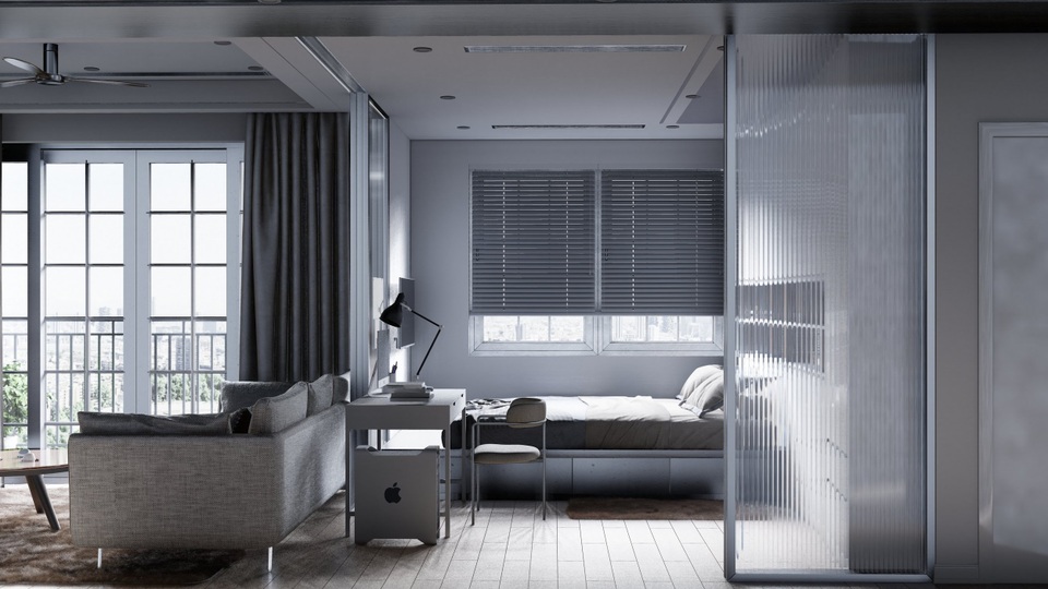 Mẫu thiết kế nội thất đẹp hiện đại cho căn hộ chung cư - 3 Mẫu thiết kế nội thất đẹp hiện đại cho căn hộ chung cư - 3