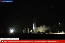 Tàu Starship phát nổ, bốc cháy dữ dội ngay trên bệ thử