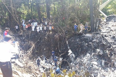 Việt Nam gửi điện chia buồn vụ tai nạn máy bay quân sự Lào