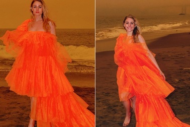 Hứng chỉ trích vì đăng ảnh chụp giữa lúc cháy rừng