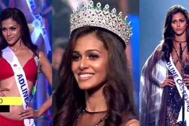 Những hình ảnh ấn tượng về Hoa hậu Hoàn vũ Ấn Độ