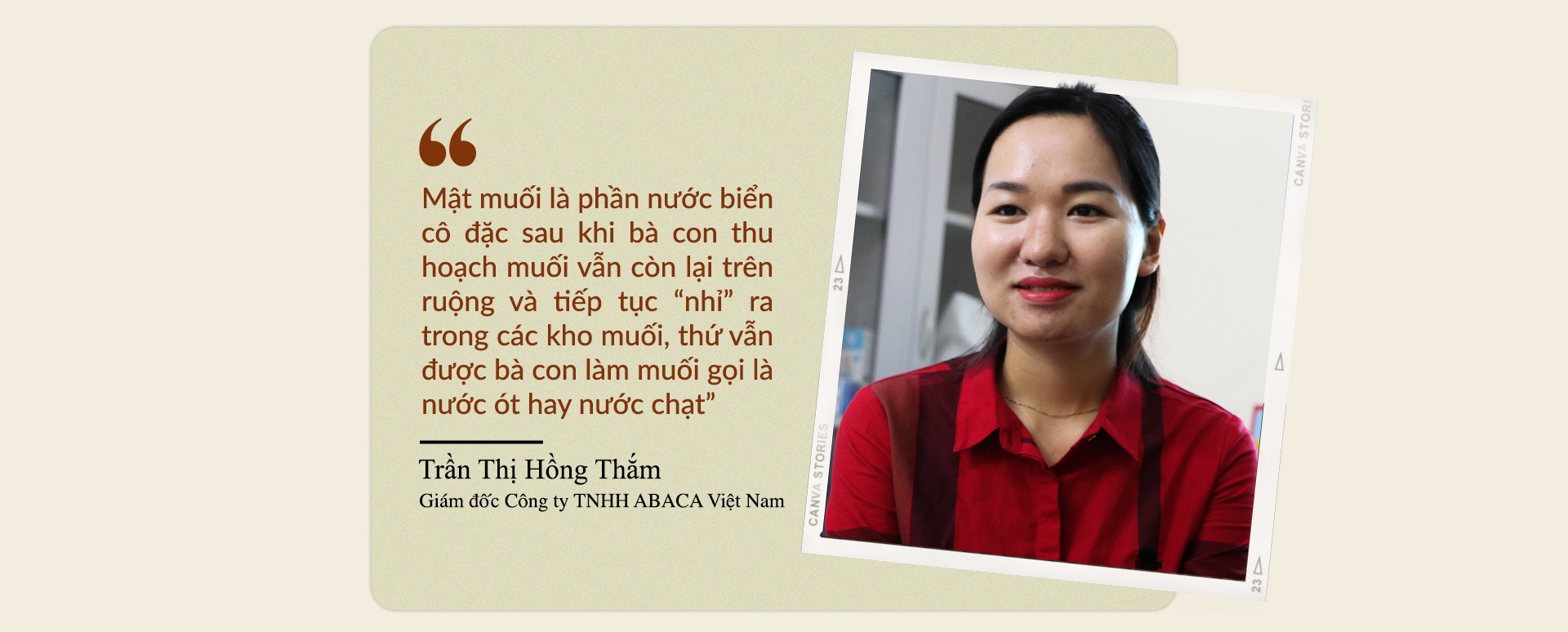 Nữ giám đốc trẻ và hành trình ngọt hóa hạt muối mặn chát - 3 Nữ giám đốc trẻ và hành trình ngọt hóa hạt muối mặn chát - 3