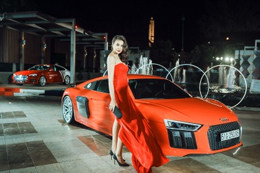 Dàn người đẹp chinh phục trong đêm hội Audi