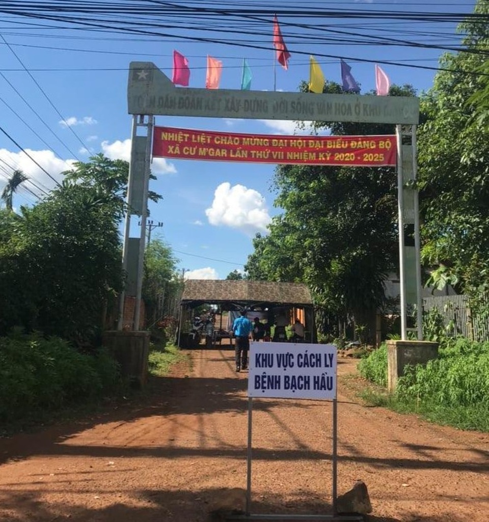 Đắk Lắk: Đã có 38 trường hợp dương tính với bạch hầu - 1 Đắk Lắk: Đã có 38 trường hợp dương tính với bạch hầu - 1