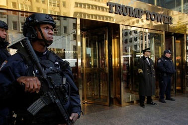 New York đề nghị Tổng thống Obama chi 35 triệu USD để bảo vệ ông Trump