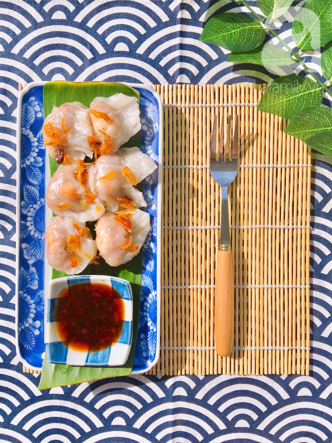 Dùng bánh tráng làm há cảo tôm thịt siêu ngon trong nháy mắt - Ảnh 7. Dùng bánh tráng làm há cảo tôm thịt siêu ngon trong nháy mắt - Ảnh 7.