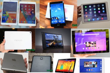 Top 10 máy tính bảng mỏng đẹp nhất năm 2014