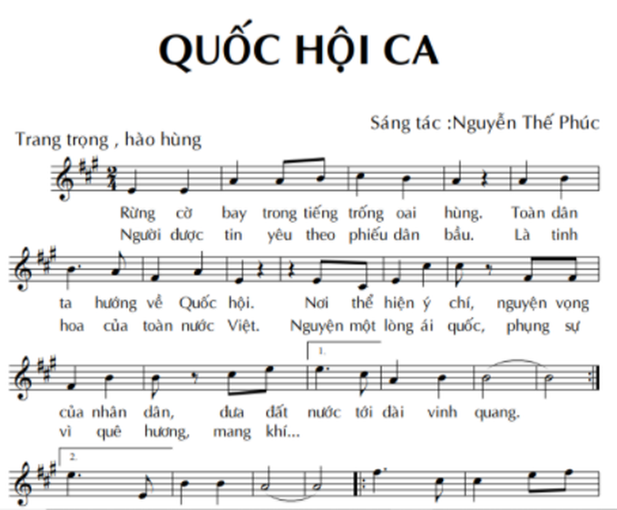 “Quốc hội ca” góp phần lan tỏa không khí phấn khởi của ngày hội toàn dân - Ảnh 3.