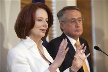 Tân nội các Australia‎ trình diện