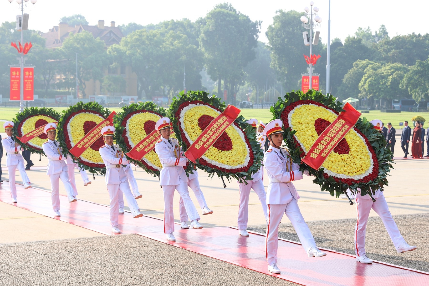 Trang nghiêm Lễ Thượng cờ chào mừng Quốc khánh 2/9 - 12