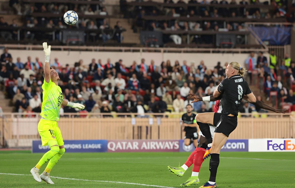Haaland tỏa sáng rực rỡ, Man City bị Monaco cầm hòa đầy tranh cãi - 1 Haaland tỏa sáng rực rỡ, Man City bị Monaco cầm hòa đầy tranh cãi - 1