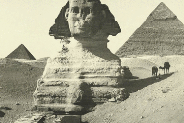 Loạt ảnh cổ, siêu hiếm về Kim tự tháp và tượng Nhân sư