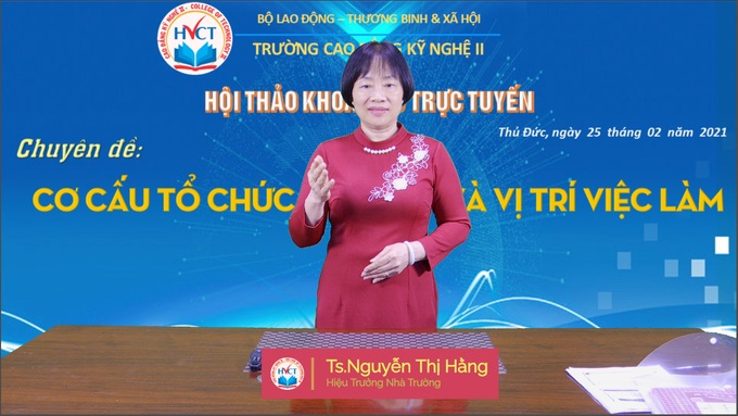 HVCT tổ chức hội thảo Khoa học trực tuyến - Ảnh 1.