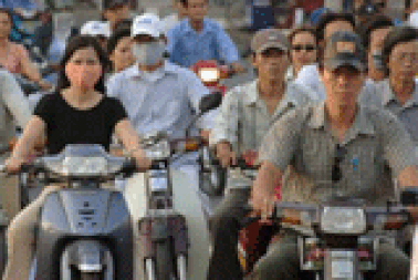 Không khí ở các thành phố ô nhiễm nặng 