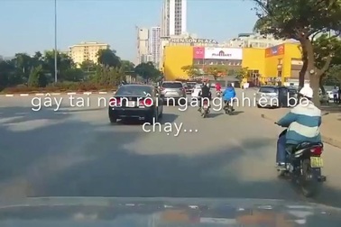 Truy tìm ô tô đâm xe máy rồi bỏ chạy