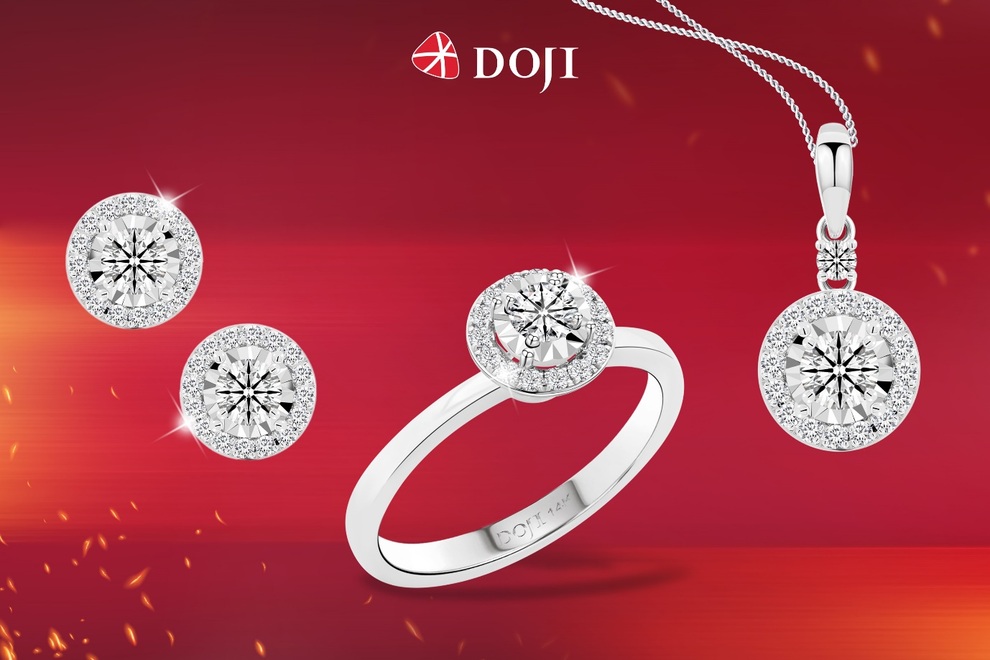 Cận cảnh bộ sưu tập kim cương rực lửa của DOJI - 3 Cận cảnh bộ sưu tập kim cương rực lửa của DOJI - 3