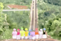 CSGT Đắk Lắk xác minh vụ 9 phụ nữ dàn hàng ngang trên đường để quay clip