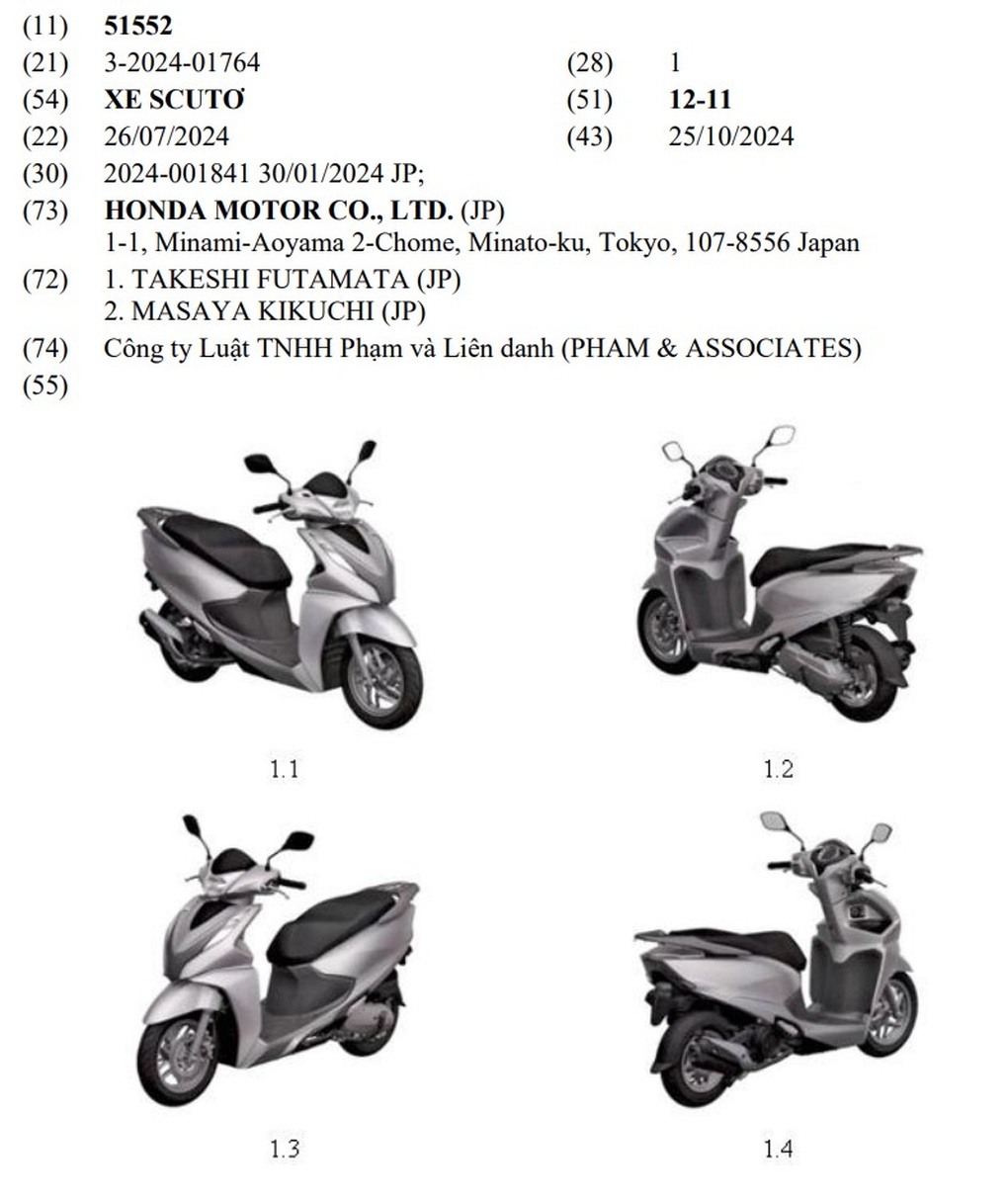 Honda đăng ký loạt xe tay ga mới tại Việt Nam, có mẫu dễ hot khi mở bán - 4