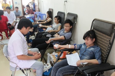  Gần 1.600 đơn vị máu thu được từ ngày hội hiến máu tình nguyện